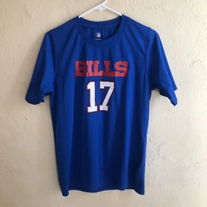 NFL TEAM APPAREL BUFFALO BILLS JOSH ALLEN BLUE JERSEY T-SHIRT YOUTH XL (18/20) - Picture 1 of 4