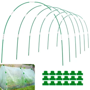 Garten Gewächshaus Reifen Pflanzenwachstum Tunnel Stützrahmen Pflanzenschutz Kit - Bild 1 von 12