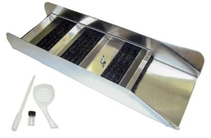 NEW BackPacking 18" Long Aluminum Sluice Box - River - Creek - Gold Mining - Picture 1 of 6