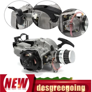 49cc 2 Stroke Engine Motor Pull Start For Pocket Bike Mini Dirt Bike ATV Scooter - Picture 1 of 12