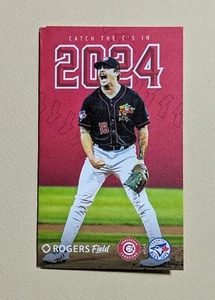 2024 Vancouver Canadians Baseball Pocket Schedule Northwest League ⚾️⚾️ - Picture 1 of 2