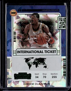 2021-22 Contenders #30 Hakeem Olajuwon International Ticket Green Ice NM-MINT++ - Picture 1 of 2