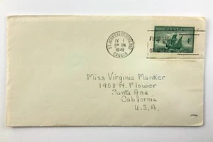 1949 FDC CDS Cabots "Matthew" Newfoundland St Johns Envelope 519C - Picture 1 of 4