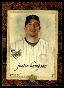2007 Upper Deck Artifacts Justin Hampson San Diego Padres #89 - Picture 1 of 2