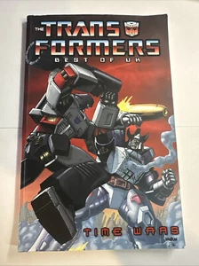 Transformers: Best Of The UK - Time Wars Paperback 2009 by Simon Fu Ex-Library - Picture 1 of 13