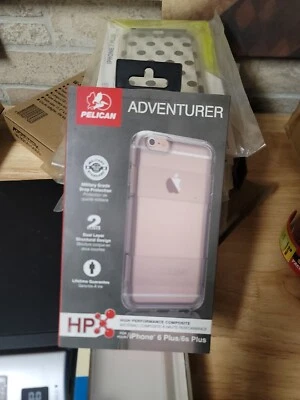 Nueva Funda Transparente Pelican Adventurer para iPhone 6 Plus/6s Plus Foto 1 de 4