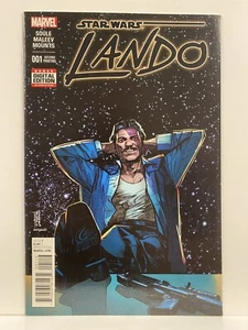 Star Wars Lando #1 2nd Second print Delgado Cover 2015 Marvel Disney - Picture 1 of 10