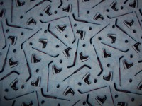 hockey crib sheets