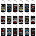 Funtery 18 Pcs Motivational Keychains Bulk Inspirational Gifts for Employees ...