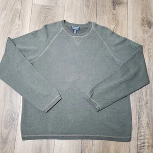 Mens Large Ralph Lauren Polo Jeans Company 100 percent cotton green long sleeve - Picture 1 of 10