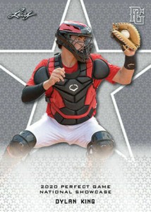 DYLAN KING 2020 "1ST EVER PRINTED" LEAF PERFECT GAME ROOKIE CARD #232! MINT!