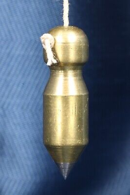 Plomada Perico Hierro Y Bronce. Miniatura. Plumb Bob Iron And Bronze. Miniature. • 431.66€