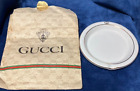 GUCCI Ashtray white gold with bag