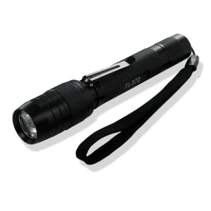 Mellert Cree LED Taschenlampe Leuchte Flashlight 100 m IP 44 - schwarz Lampe - Bild 1 von 4