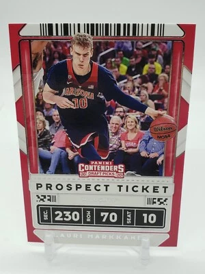 Tarjeta de boleto de baloncesto 2020 Contenders Draft Picks Lauri Markkanen Prospect #26 Foto 1 de 2