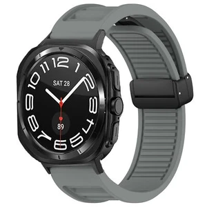 For Samsung Galaxy Watch Ultra 47mm Band Soft Silicone Waterproof Sport Straps - Picture 1 of 27