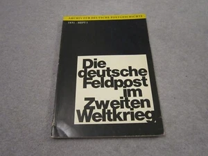 Archiv fur Deutsche postgeschichte book ,in GERMAN - Picture 1 of 3