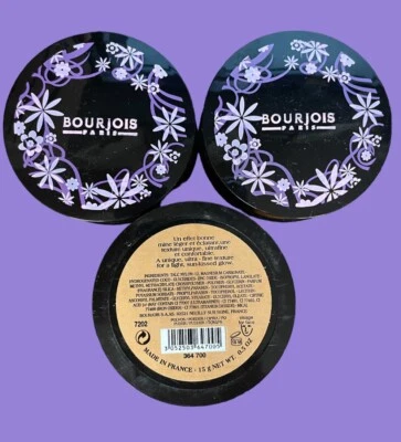 Bourjois Paris - Loose Powder Foundation  ( 3 Packs ) - 0.5 oz FREE SHIPPING - Image 1 of 4