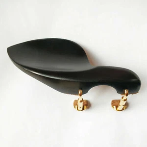 Violín 4/4 reposabrazos madera de ébano color dorado tornillo abrazadera almohadilla de madera ajustable tamaño 4/4 - Imagen 1 de 1