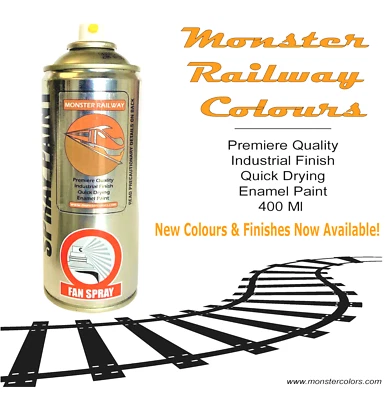Heritage Model Railway Spray Paint 400ml | All Colours Gloss Matt | Loco BR GWR - Image 1 of 4