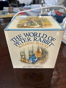 Beatrix Potter The World of Peter Rabbit Building Blocks 2yrs+ Learning Toy - Picture 1 of 7