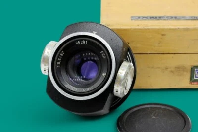 Janpol Color 5.6/80mm PZO Lens M42 4 filters Poland Enlarger w/ box - Image 1 of 4
