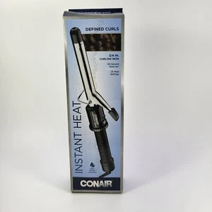 NEW Conair Instant Heat 3/4-Inch Curling Iron, ¾In Barrel Produces Tight Curls - Picture 1 of 7