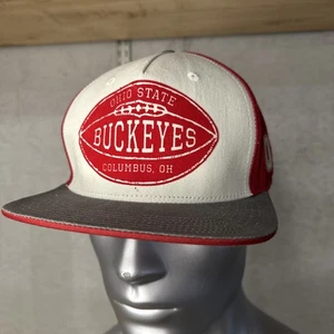 Ohio State Buckeyes Official NCAA Snapback Hat Velvet Logo - Picture 1 of 6
