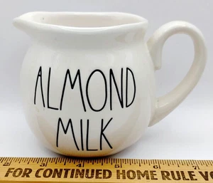 Rae Dunn Artisan Collection by Magenta Almond Milk Creamer Pitcher - Picture 1 of 3