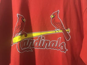 St. Louis Cardinals Majestic T-Shirt Size XX-Large (2X) NWT - Picture 1 of 5
