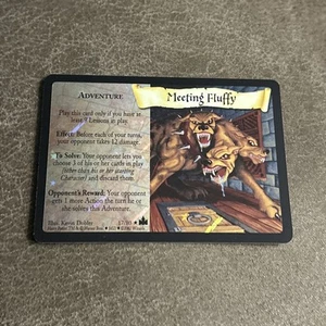 Harry Potter TCG Meeting Fluffy Adventure at Hogwarts Holo Foil 17/80 Unplayed - Picture 1 of 3