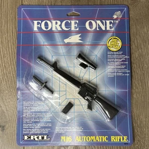 ERTL Force One Die-Cast Metal M16 Automatic Rifle Weapon Set #4970 1989 b - Picture 1 of 14