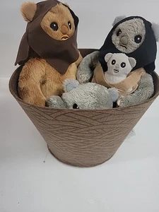 Star Wars Celebration Exclusive Ewok Family 3 Piece Plush Set - Picture 1 of 6