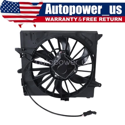 Fits 2009-2010 Jaguar XF 07-09 XKR C2P16825 Engine Radiator Cooling Fan Assembly - Image 1 of 4