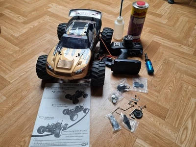 Monster Truck R/C 1/10th Scale 4WD Nitro Gas von seben-racing 80km/h Schnell - Bild 1 von 4