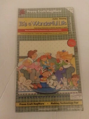 Provo Craft Hug Ware It's a Wonderful Life by Julie Young For Windows & Mac New - Image 1 of 2