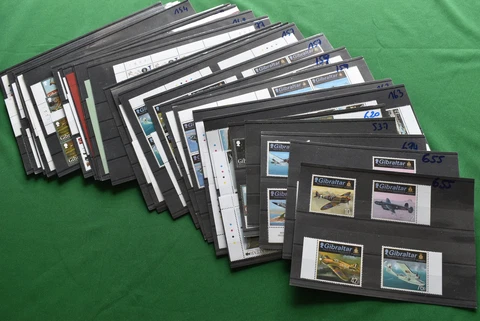 Gibraltar £299.50 Facevalue - 2010s MNH Sets, Mini Sheets & Blocks Cover