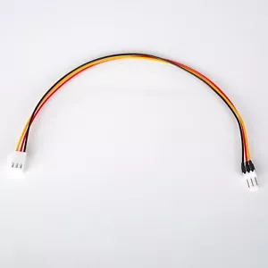 3 Pin Computer PC Fan Power Extension Cable 12V 3-Pin Male to 3-pin Female, 26cm - Photo 1/3