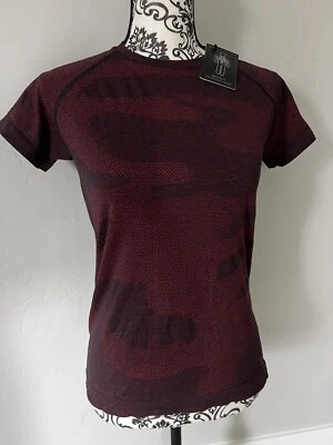 Camiseta HPE Cross Camuflada Sin Costuras Talla S Pequeña Nueva Con Etiquetas Foto 1 de 4