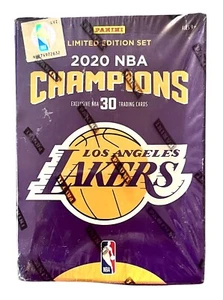 Los Angeles Lakers 2020 NBA Finals Champions Panini 30 Karten Set ~NEU SEALED - Bild 1 von 5