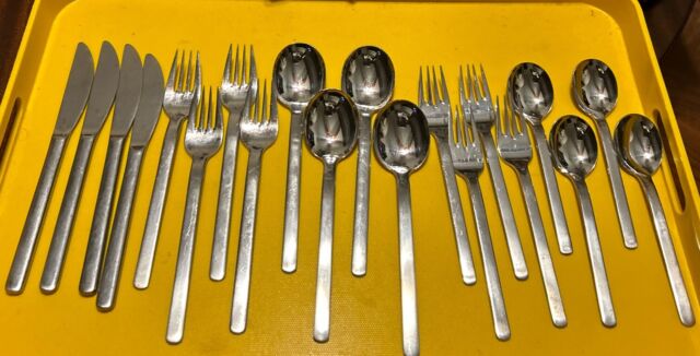 WMF Philadelphia Cromargan Cutlery Set for 12 People,  Stainless Steel, Silver, 49 x 39 x 10 cm: Flatware Sets