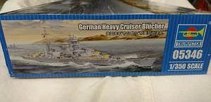 Trumpeter 1/350  05346 GERMAN HEAVY CRUISER " BLÜCHER " 1940 plus HOLZDECK OVP - Bild 1 von 5