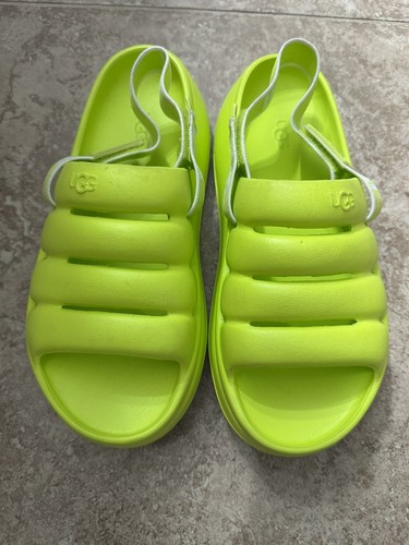 Ugg Sport Yeah sandali donna EVA elasticizzati slide taglia 8