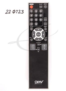 Genuine OEM - Universal TV Television HDTV Black remote control - Picture 1 of 4