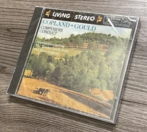 Copland & Gould Composers Conduct RCA Living Stereo CD 1993 Factory Sealed - Imagen 1 de 4