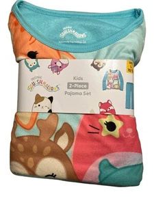 Original Squishmallows Kids 2-Piece Pajama Set Size L (10/12) - Picture 1 of 10