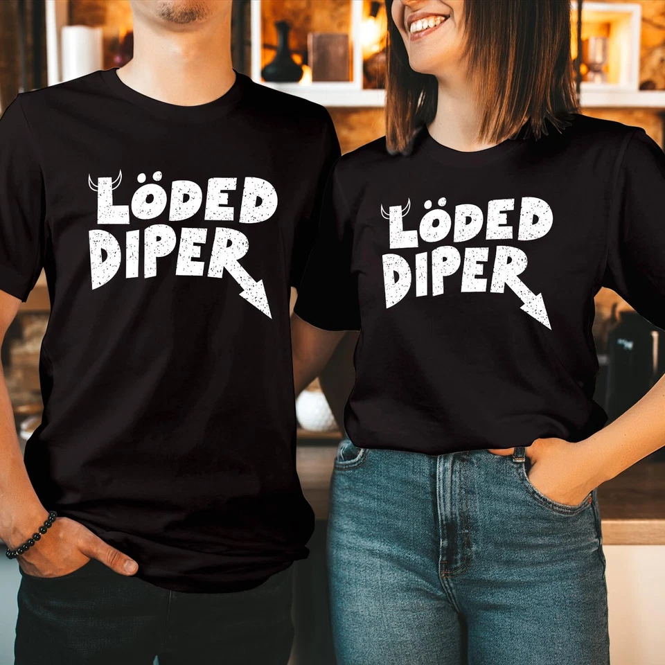 T-SHIRT (1351) LODED DIPER Kids Unisex T shirt World Book Day 2025