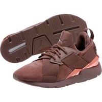 puma women's muse wn's sneaker black rose gold