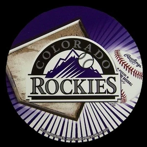 Window Bumper Sticker MLB Baseball Colorado Rockies NEW - Picture 1 of 1