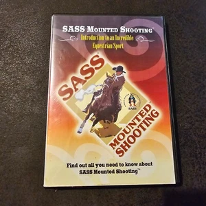 SASS Mounted Shooting DVD Single Action Equestrian Society Horses Wild West - Picture 1 of 10